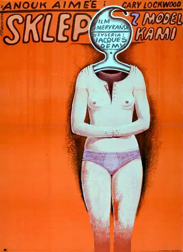 plakat filmu Sklep z modelkami