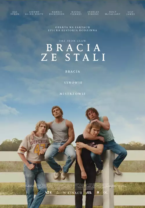 plakat filmu Bracia ze stali