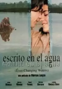 Plakat filmu Pisane na wodzie