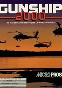 Plakat gry Gunship 2000
