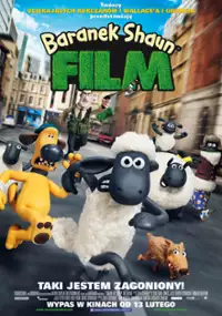 Plakat filmu Baranek Shaun. Film