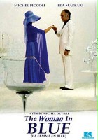 plakat filmu Kobieta w niebieskim