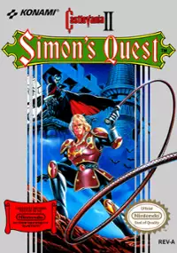 Plakat gry Castlevania II: Simon&#39;s Quest