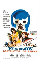 plakat filmu Blue Demon: Destructor of Spies