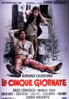 plakat filmu Le Cinque giornate