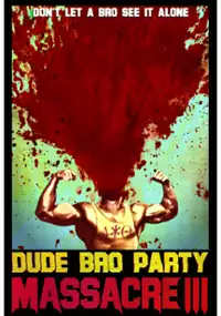 Plakat filmu Dude Bro Party Massacre III