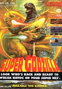 Plakat gry Chou-Godzilla