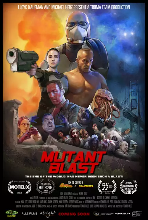 plakat filmu Mutant Blast