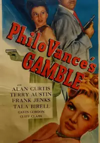 Plakat filmu Philo Vance's Gamble