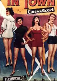 Plakat filmu Four Girls in Town