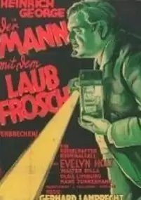 Plakat filmu Der Mann mit dem Laubfrosch