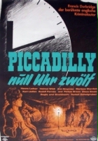 plakat filmu Piccadilly Zero Hour 12