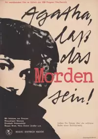 Plakat filmu Agatha, laß das Morden sein!