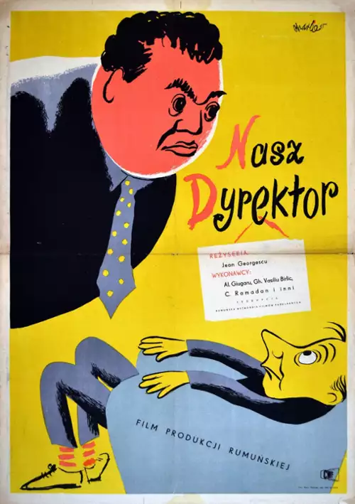 plakat filmu Nasz dyrektor