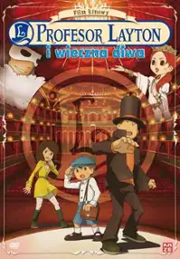 Plakat filmu Profesor Layton i wieczna diwa