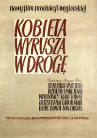 Plakat filmu Kobieta wyrusza w drogę
