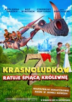 plakat filmu Siedmiu krasnoludków ratuje Śpiącą Królewnę