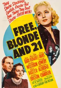 Plakat filmu Free, Blonde and 21