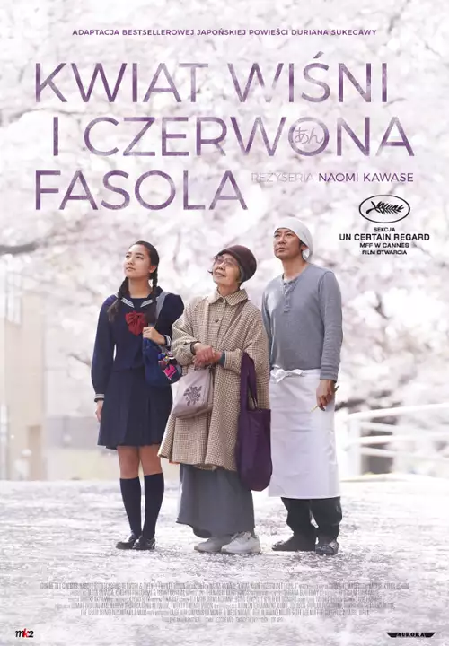 plakat filmu Kwiat wiśni i czerwona fasola