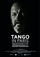 plakat filmu Tango w Paryżu. Wspomnienia o Astorze Piazzolli