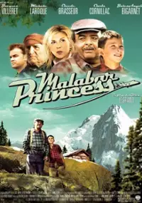 Plakat filmu Kraksa "Księżniczki Malabaru"