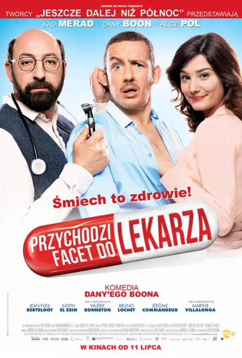 plakat filmu Przychodzi facet do lekarza