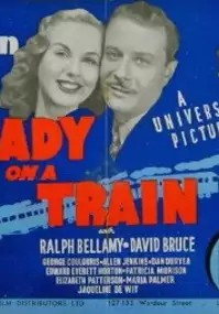 Plakat filmu Lady on a Train