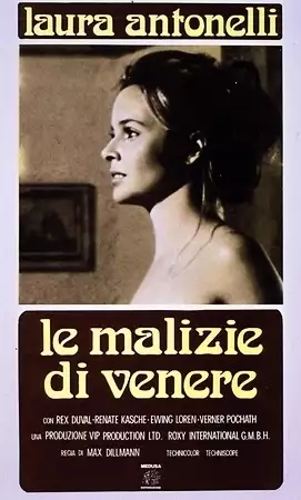 plakat filmu Wenus w futrze