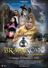 Plakat filmu Brainscan: Aku dan topi ajaib