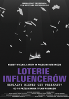 plakat filmu Loterie influencerów. Genialny biznes czy przekręt?