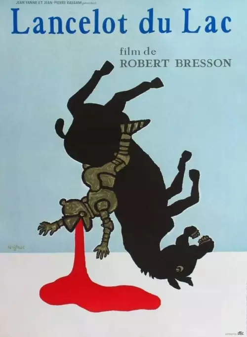 plakat filmu Lancelot z jeziora