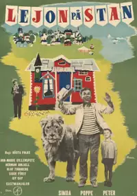 Plakat filmu Lejon på stan