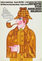plakat filmu Prywatne życie Sherlocka Holmesa