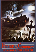 plakat filmu Dom przy cmentarzu