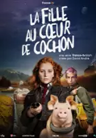 plakat serialu La fille au coeur de cochon