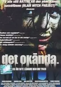 Plakat filmu Det Ok&auml;nda.