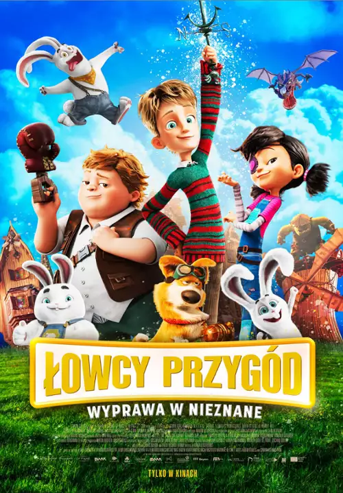 plakat filmu Łowcy przygód