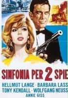 plakat filmu Serenada dla dwóch szpiegów