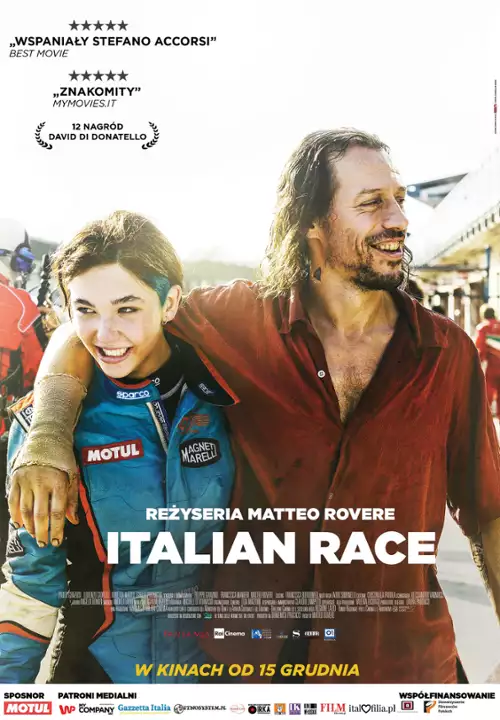 plakat filmu Italian Race