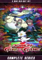 plakat serialu Digimon Ghost Game