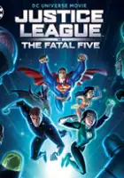 plakat filmu Justice League vs the Fatal Five