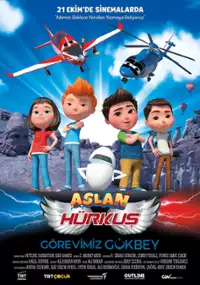 Plakat filmu Aslan H&uuml;rkus: G&ouml;revimiz G&ouml;kbey