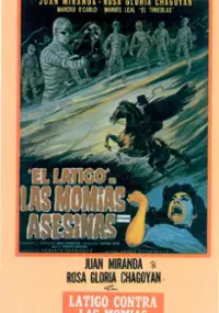 Plakat filmu El latigo contra las momias asesinas