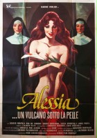 plakat filmu Alessia... un vulcano sotto la pelle