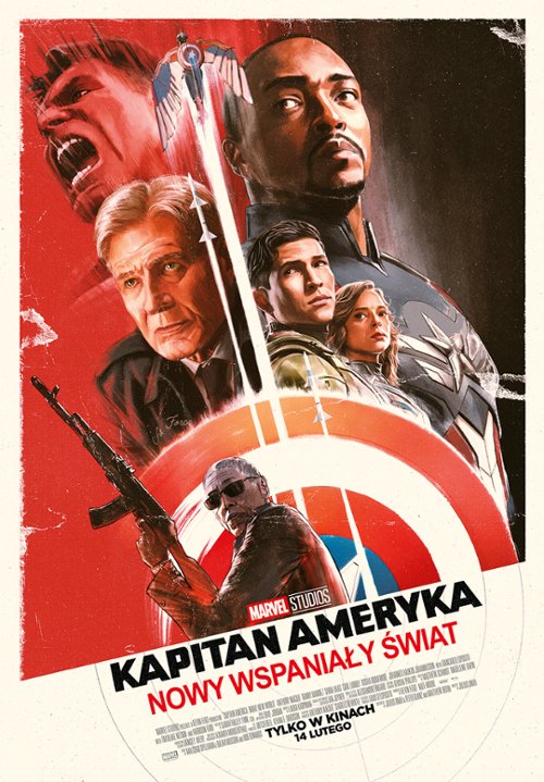 Plakat: Kapitan Ameryka: Nowy wspaniały świat