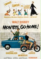 plakat filmu Monkeys, Go Home!