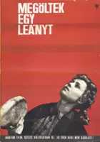plakat filmu Megöltek egy lányt