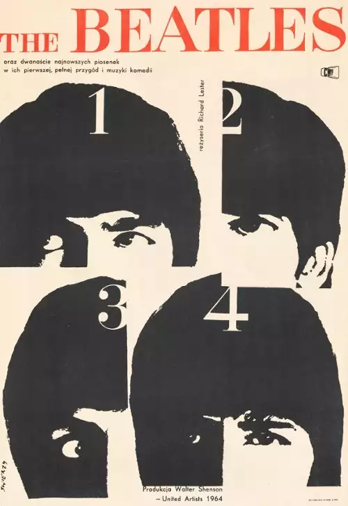 plakat filmu The Beatles