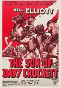 Plakat filmu The Son of Davy Crockett