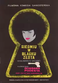 Plakat filmu Siedmiu w blasku złota